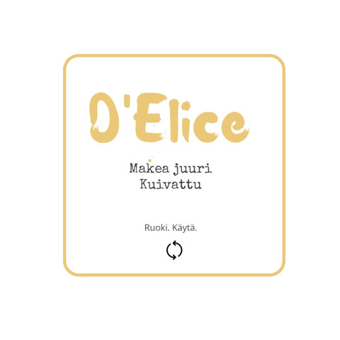 Juuri, D'Elice kuivattu