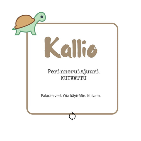 Juuri, KALLIO Heinätarjous!